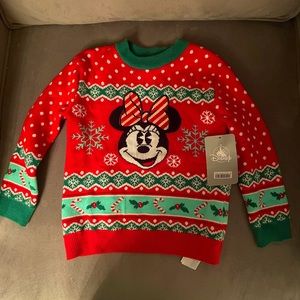 Disney Minnie Christmas sweater